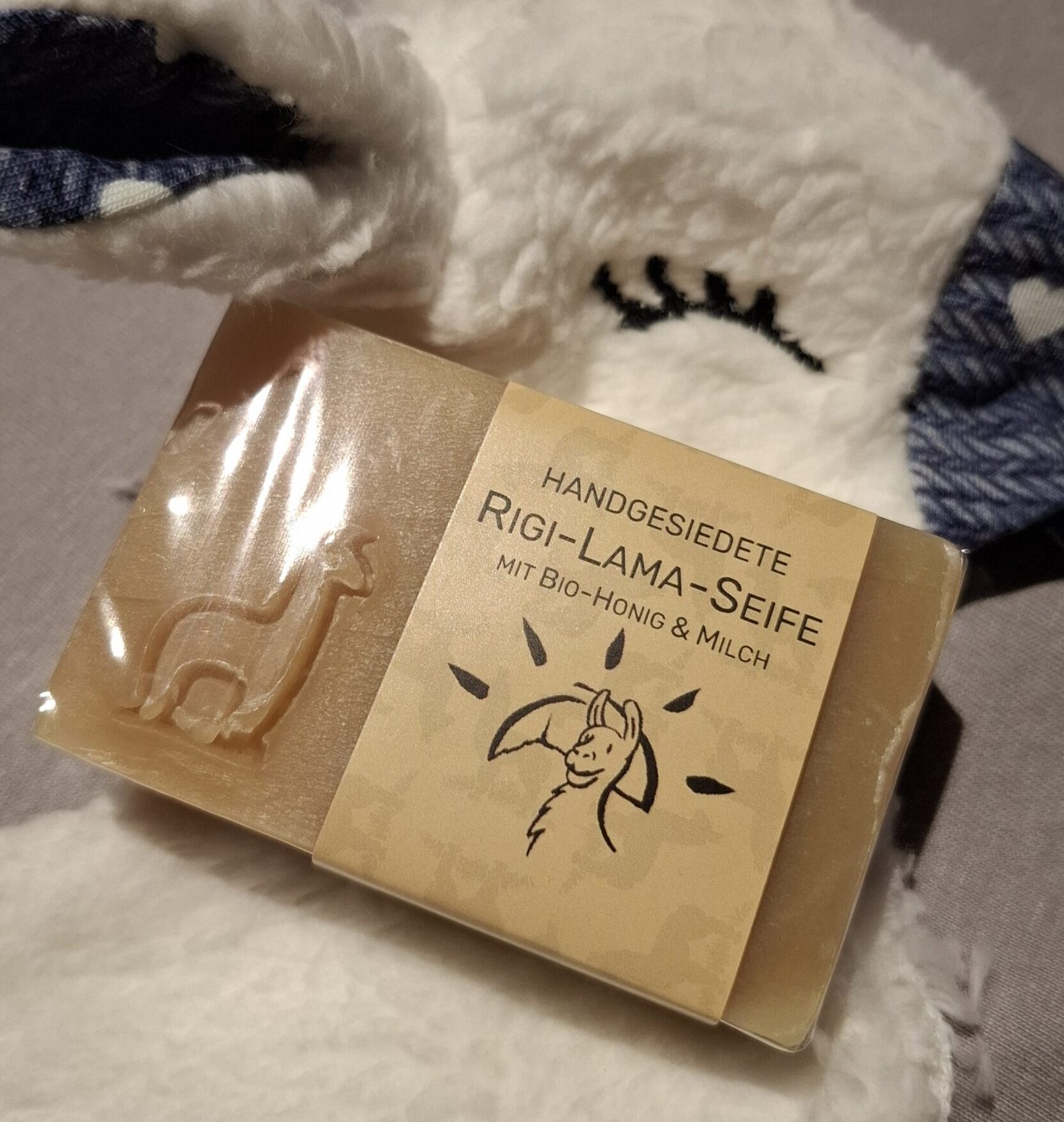 Lama-Seife Bio-Honig-Milch