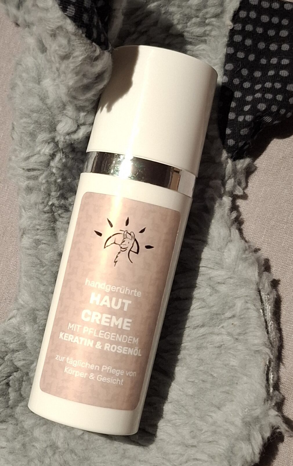 Rigi-Lama Hautcreme „Samt & Seide“ – Rose & Keratin