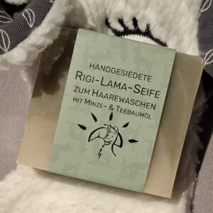 Rigi-Lama Haarseife „Bergfrische“ Mit belebender Minze