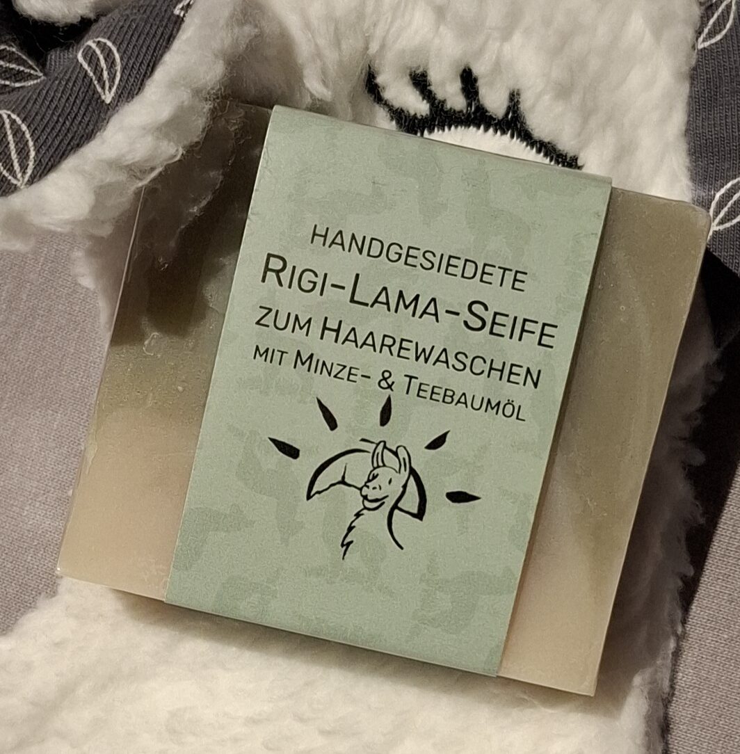 Rigi-Lama Haarseife „Bergfrische“ Mit belebender Minze
