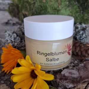Rigi-Lama Ringelblumensalbe – Natürliche Hilfe aus dem Kräutergarten